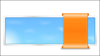 Exquisite banner 01 - vector material