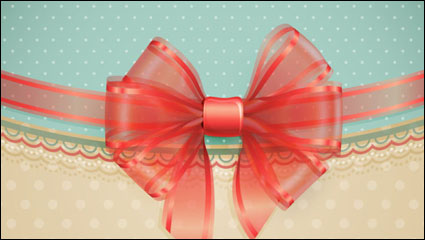 Silk bow 01 - vector material