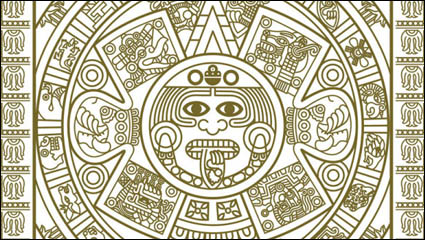 Mayan patterns 02 - vector material