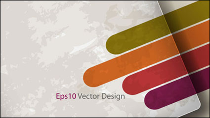 Nostalgic pattern background 02 - vector material