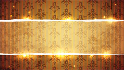 Shining pattern background 02 - vector material