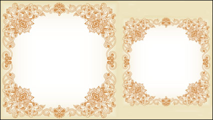 Exquisite pattern border 03 - vector material