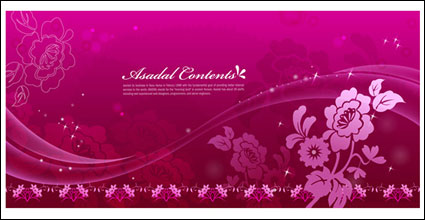 Dark fantasy background pattern vector ma