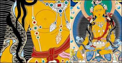 Tienmu financial resources, Dunhuang Buddhist vector