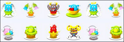 Basket Monsters icons