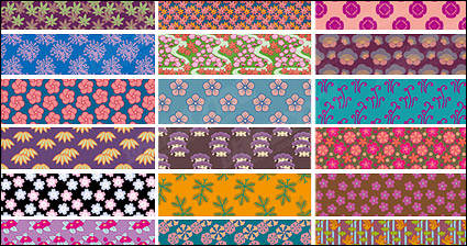 Classical vector graphics tiled background material-4