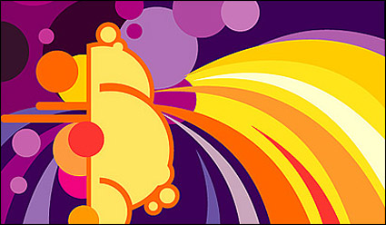 The trend of color design elements