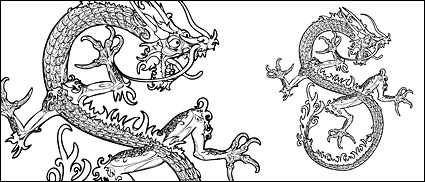 Chinese Dragon Vector-3