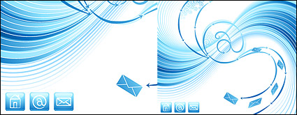 Send an e-mail dynamic blue theme