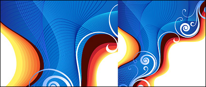 Symphony adobe cs3 style vector background material