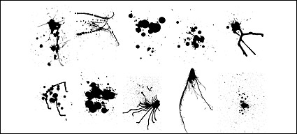 Vector material elements of the ink