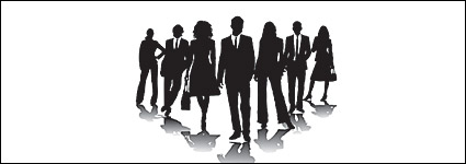 Business elite vector material