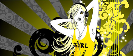 Music background vector